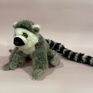 WWF World Wildlife Fund Ring Tailed Lemur Excellent Used Condition 16” w tail